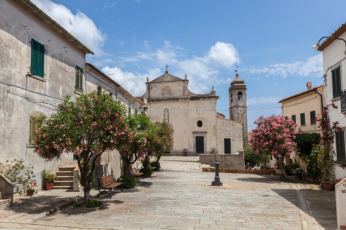 Church of Sant'Ilario in Campo, Elba Island, Livorno Province, Tuscany, Italy