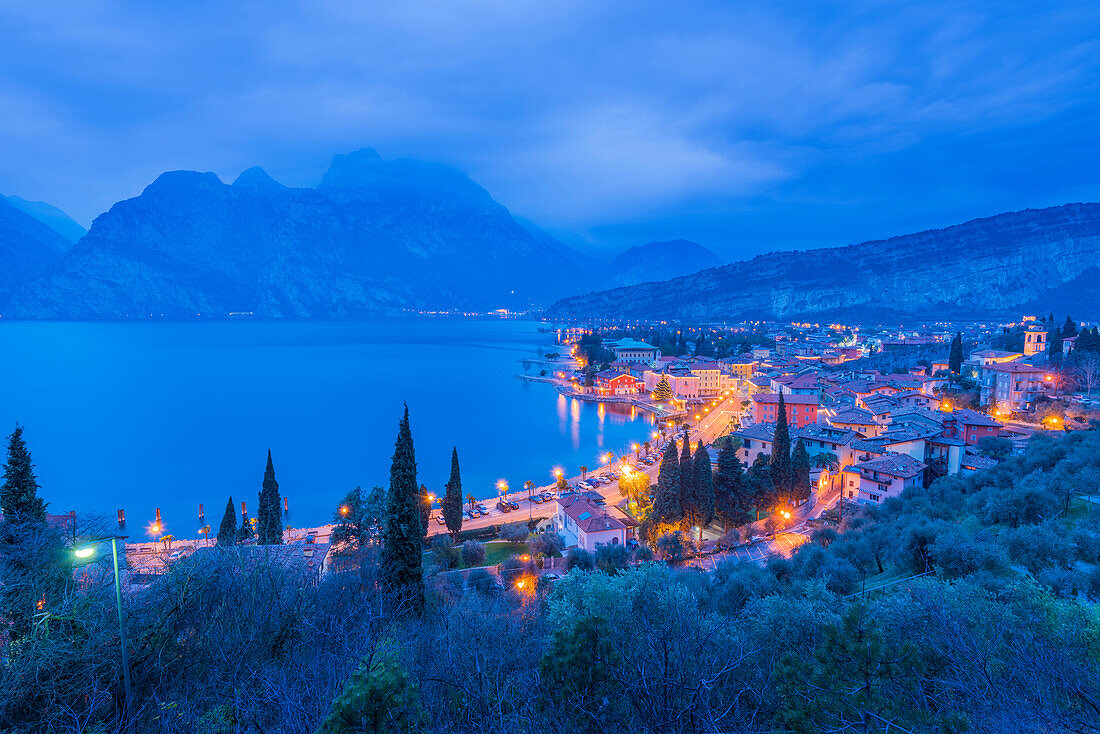 Torbole and Lake Garda Europe, Italy, Trentino, Torbole