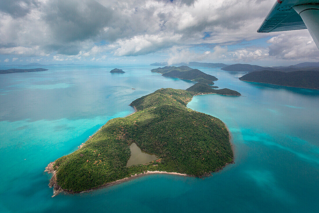 Whitsunday Islands, Queensland, Australia. Aerial View