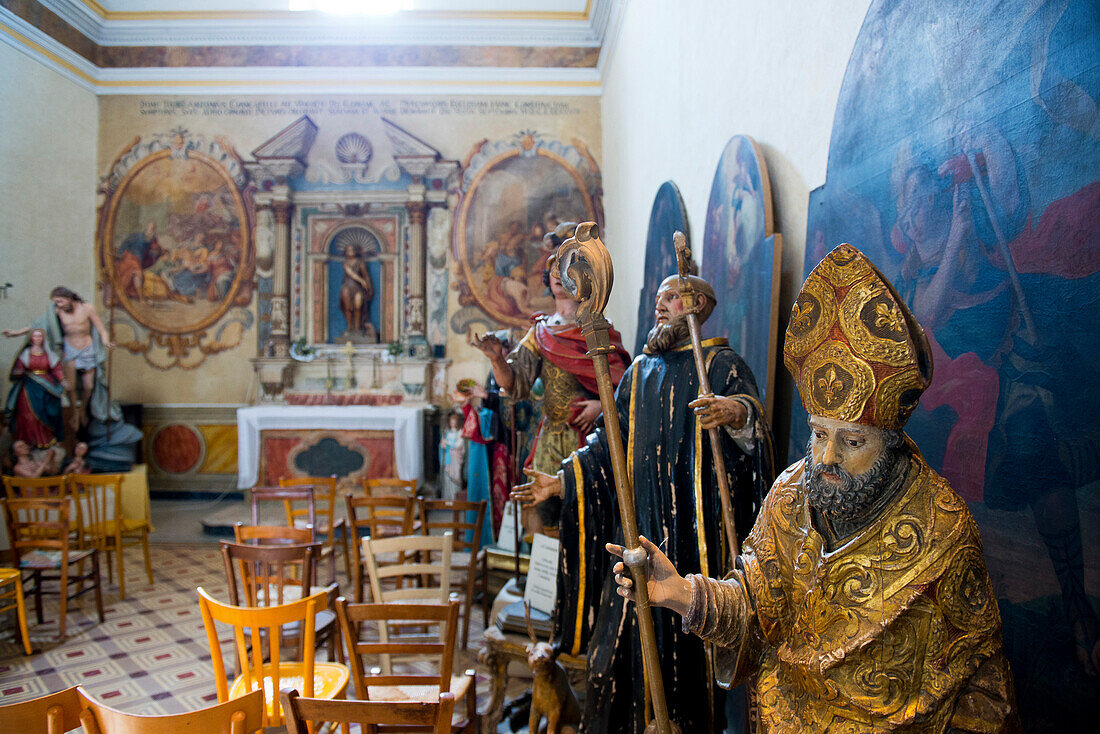 Scanno ist einer der berühmtesten Orte in den Abruzzen, Scanno, Abruzzen, Italien