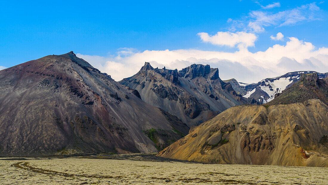 mountains of the Skaftafell National parc, southcoast, Iceland