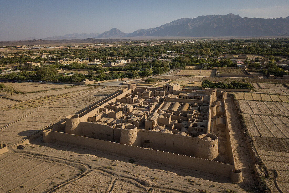 Mehr Padin castle in Mehriz, Yazd, Iran, Asia