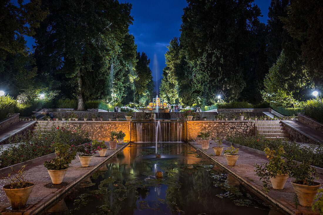 Shahzadeh Garten in Kerman, Iran, Asien