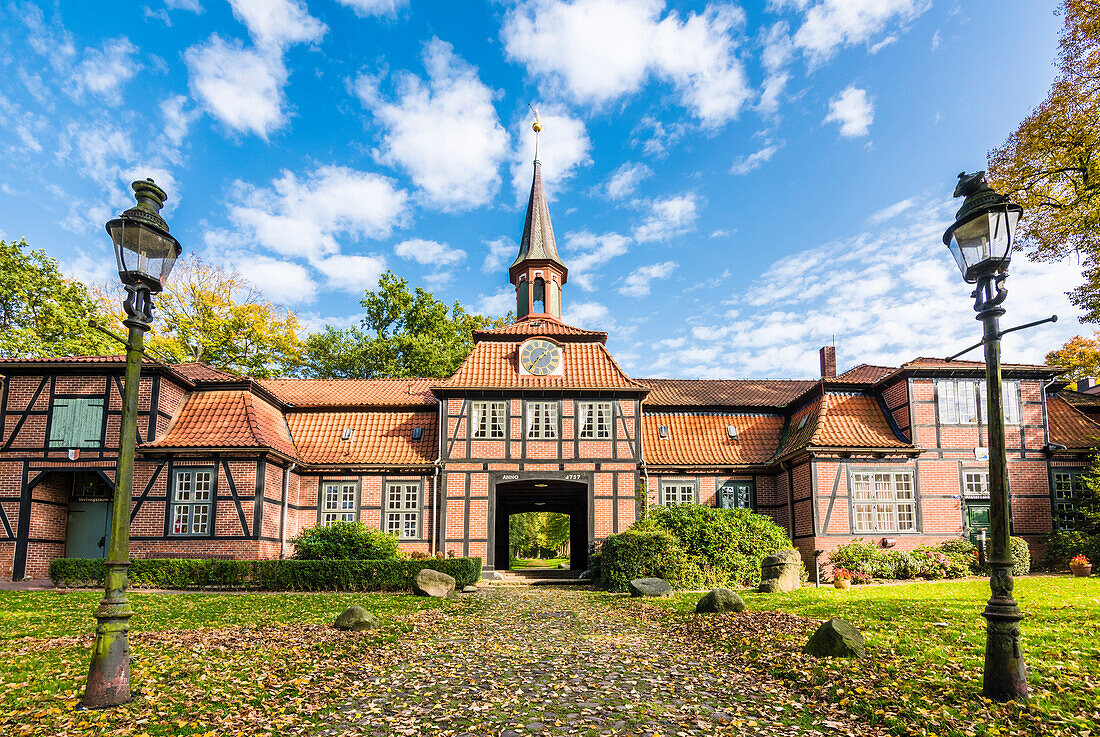 Torhaus, Wellingsbüttel, Hamburg, Deutschland