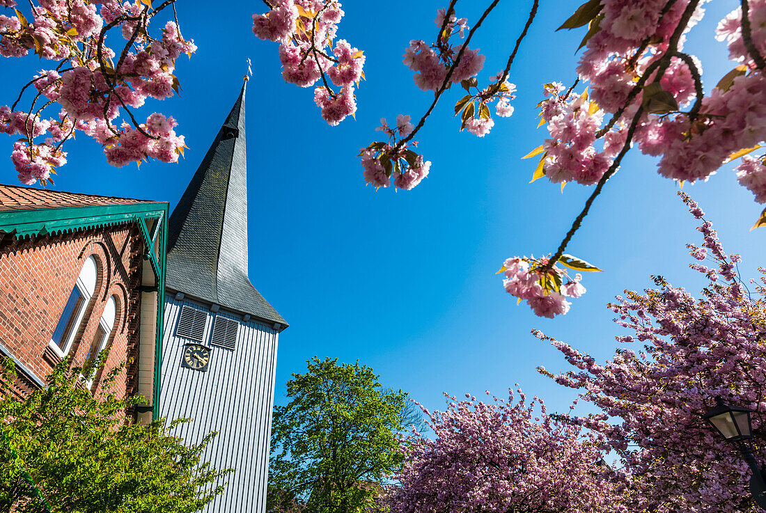 St. Nikolai Kirche, Borstel, Niedersachsen, Deutschland