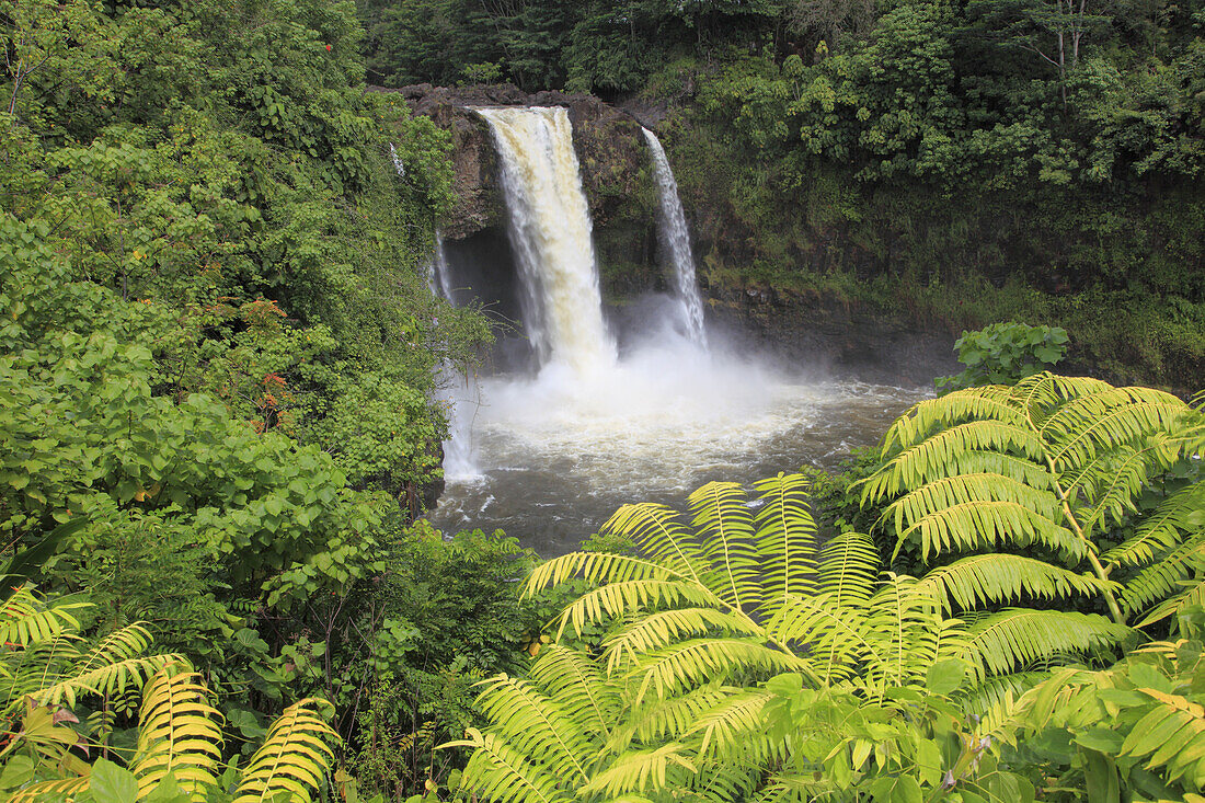 Hawaii, Big Island, Hilo, Rainbow Falls