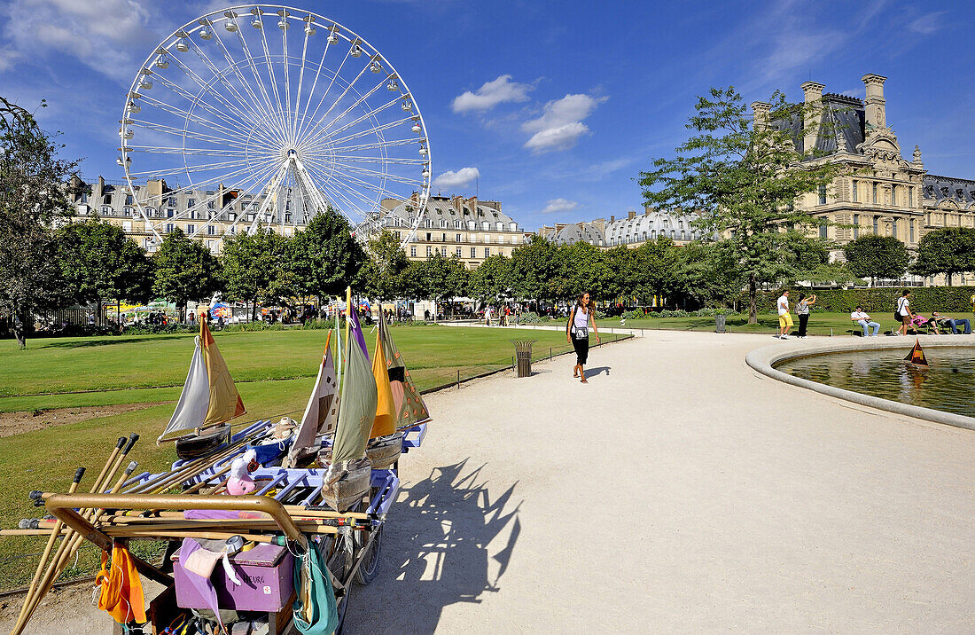 France, Paris, Tuileries Garden