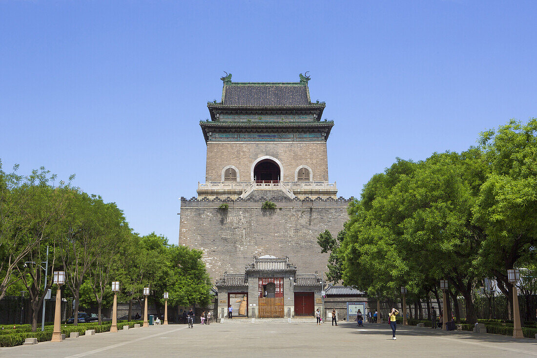 China, Beijin City, The Bell Tower