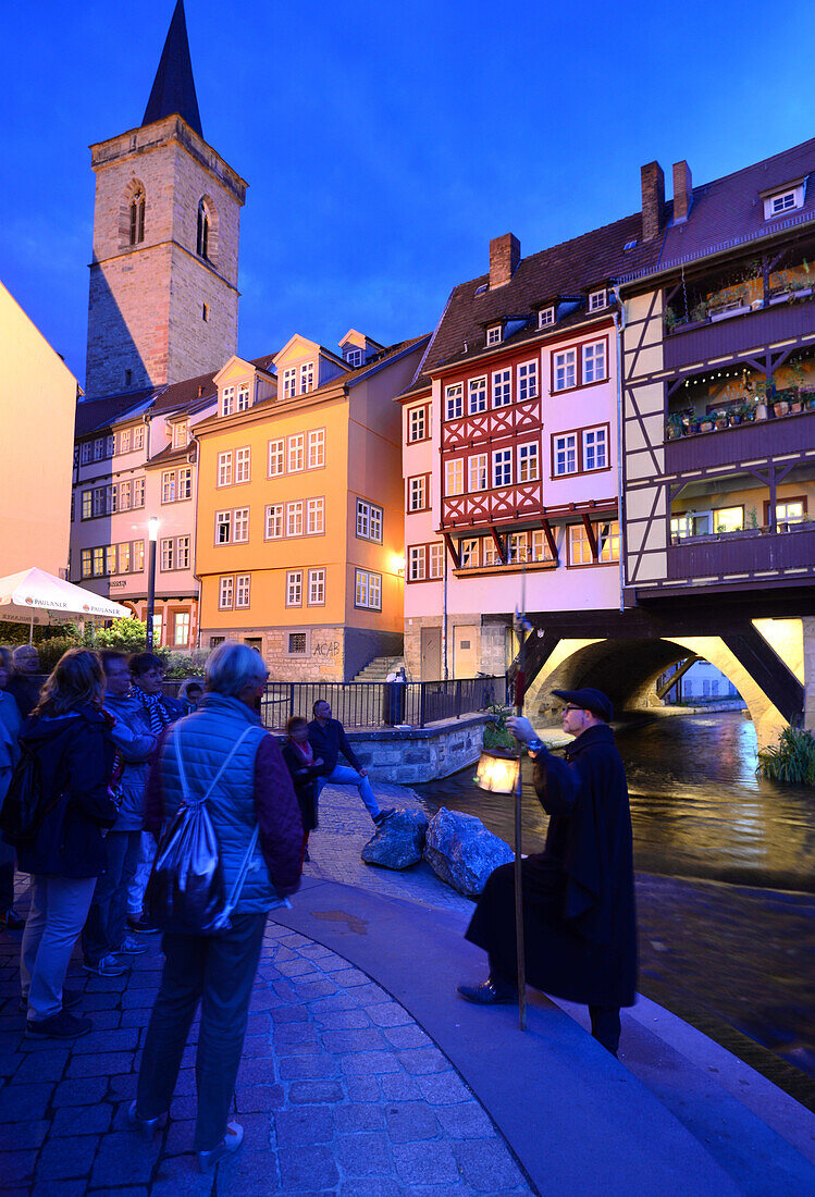 Krämer Brücke, Erfurt, Thüringen, Deutschland