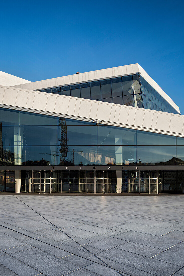 das Neue Opernhaus in Oslo, Norwegen, Skandinavien, Europa