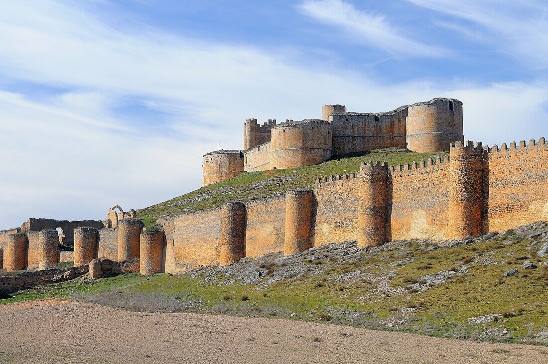 Castle of Berlanga de Duero. Soria province. Castilla y Leon. Spain