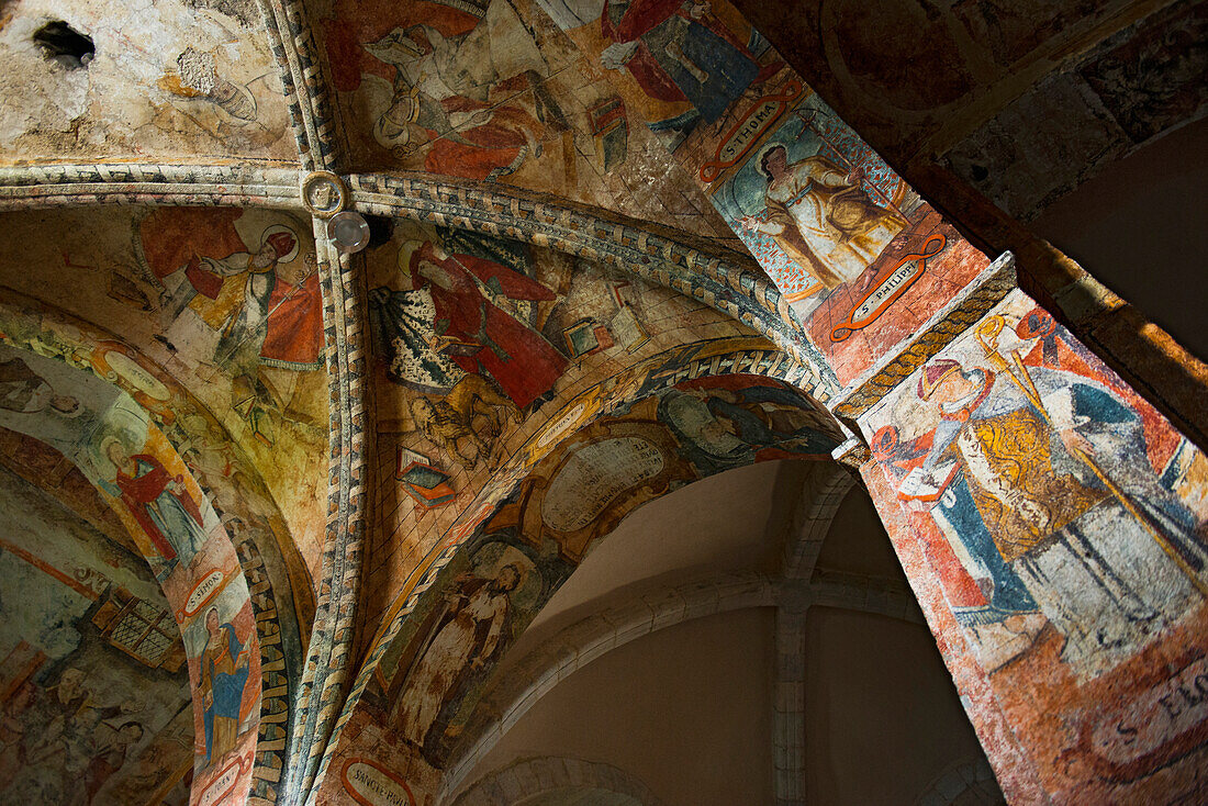 Die Kirche von Salardu gilt als die schönste im Val d'Aran., Spanische Pyrenäen, Val d'Aran, Katalonien, Spanien