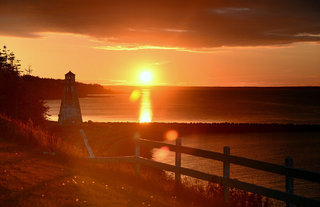 Near Caraquet at Gulf of St. Lawrence, New Brunswick, Canada