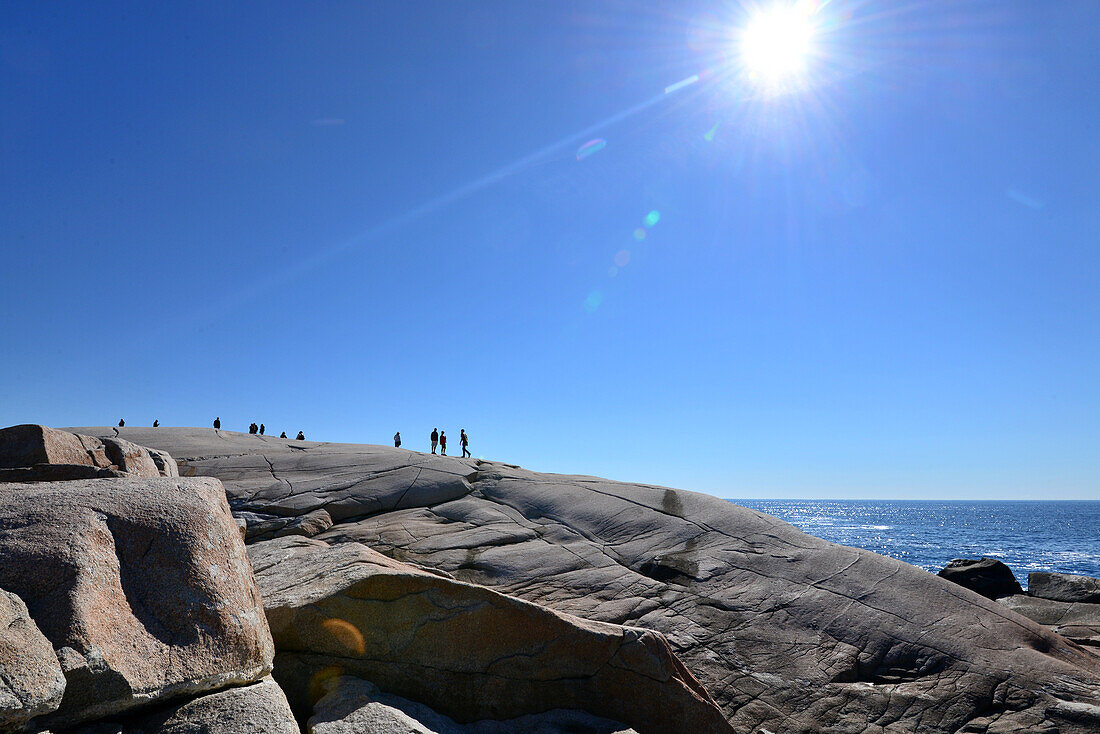 at the lighttower of Peggy´s Cove, Nova Scotia, Canada