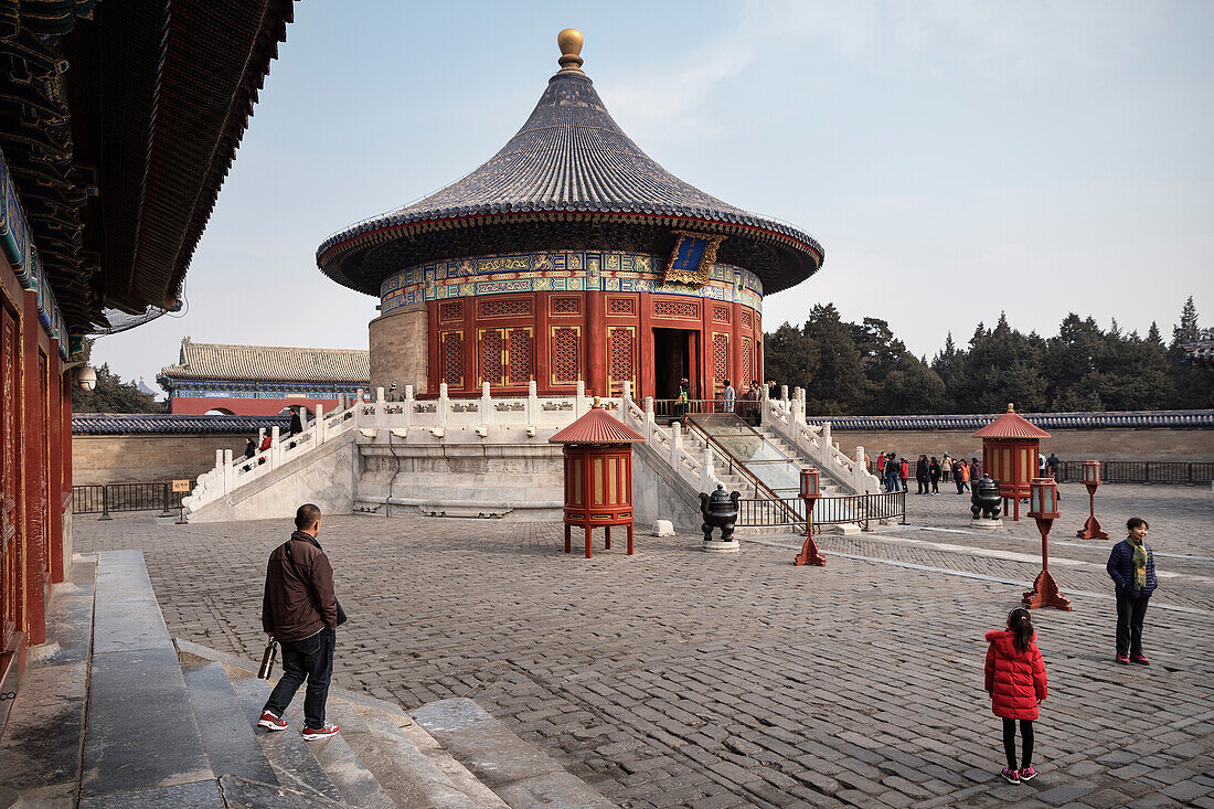 Halle des Himmelgewölbes, Himmelstempel, Himmelsaltar, Bezirk Chongwen, Peking, China, Asien, UNESCO Welterbe