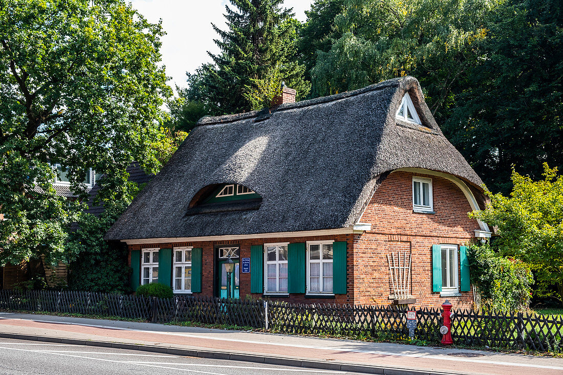 Old customs house in Noderstedt near Hamburg, North Germany, Germany
