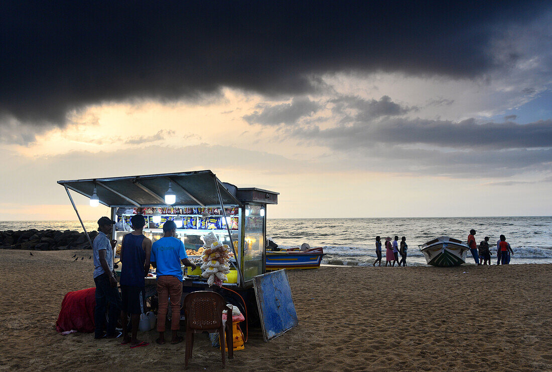 am Stadt-Strand, Negombo, Sri Lanka