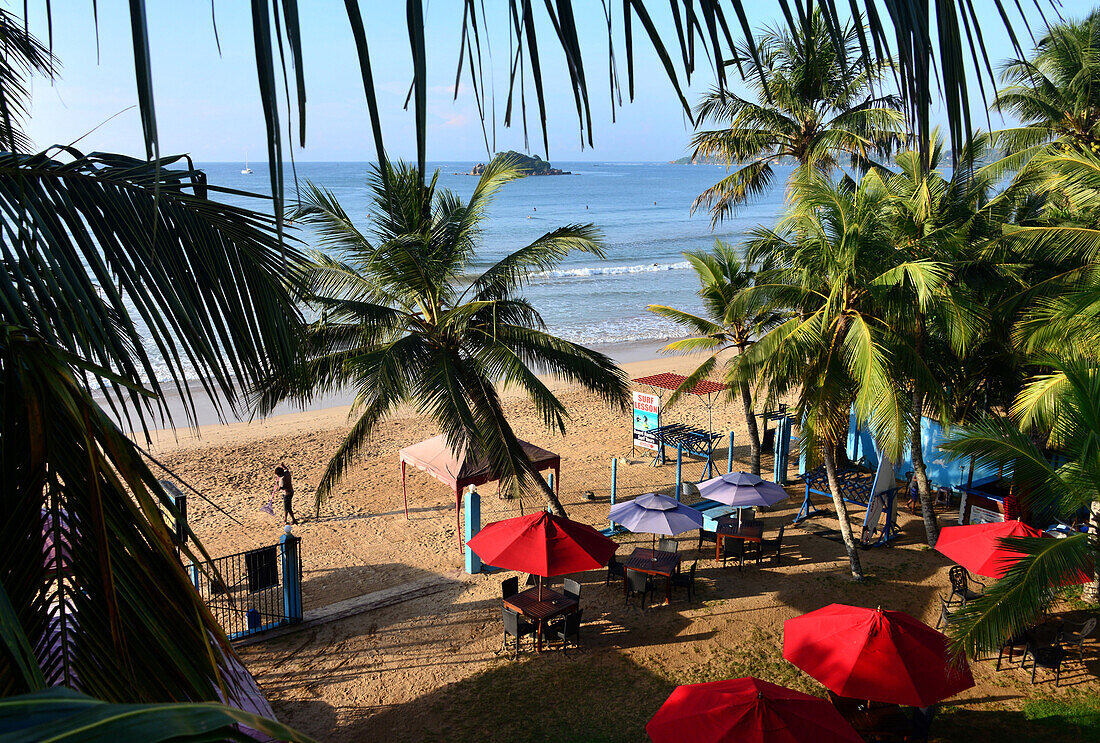 Strandhotel Samaru in Weligama, Südküste, Sri Lanka