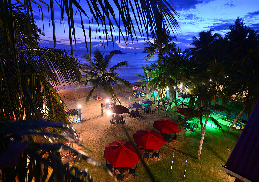 Strandhotel Samaru in Weligama, Südküste, Sri Lanka