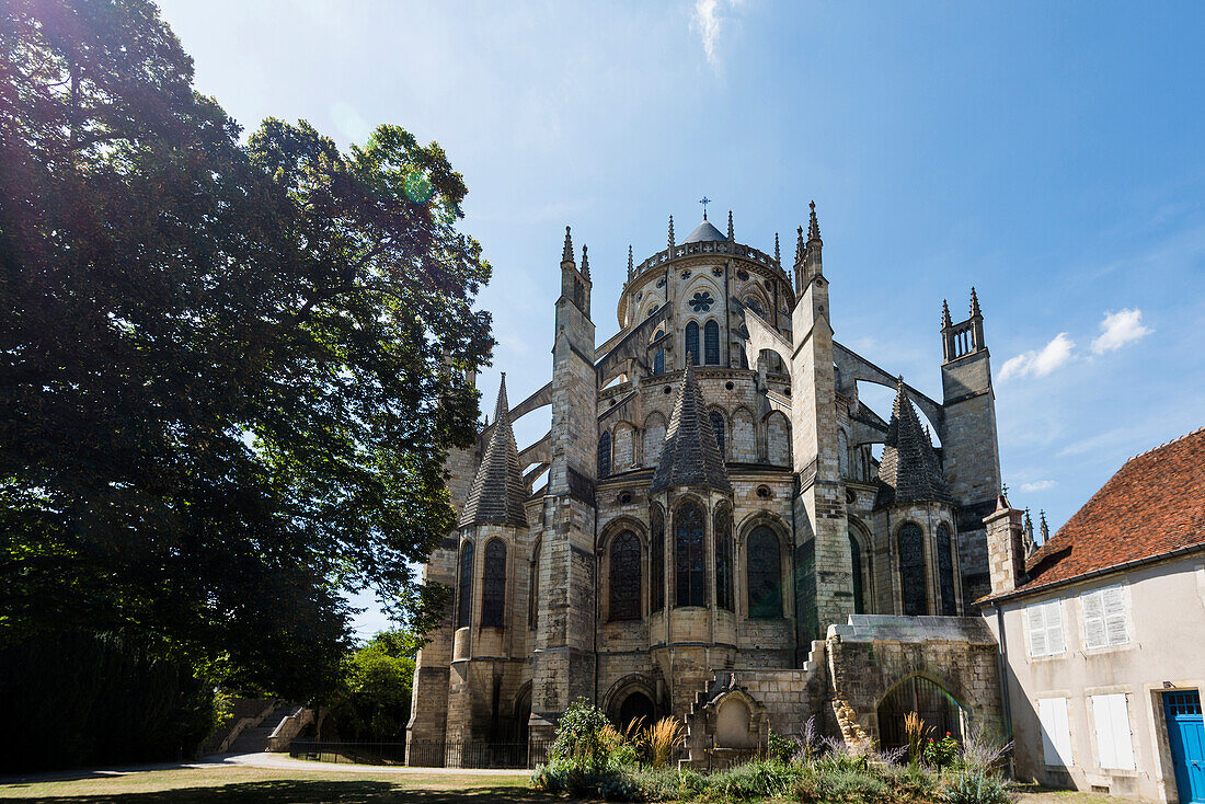 Kathedrale Saint Etienne, UNESCO-Weltkulturerbe, Bourges, Departement Cher, Region Centre-Val de Loire, Frankreich