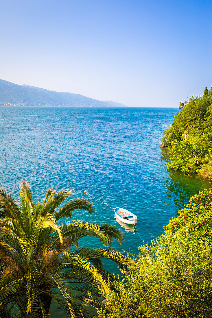 Blick auf den Gardasee, Brescia, Lombardia, Italien