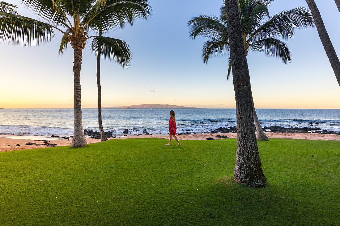 Sonnenaufgang auf der Maui-Insel, Hawaii, USA