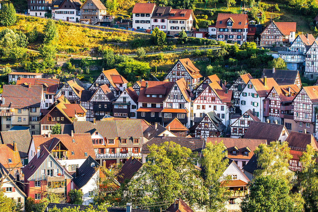 Schiltach village, Baden Wurttenberg, Bayern, Germany