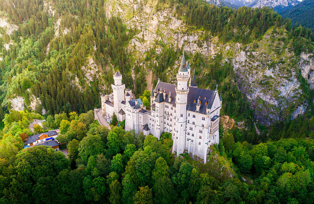 Schloss Neuschwanstein, Füssen, Bayern, Deutschland