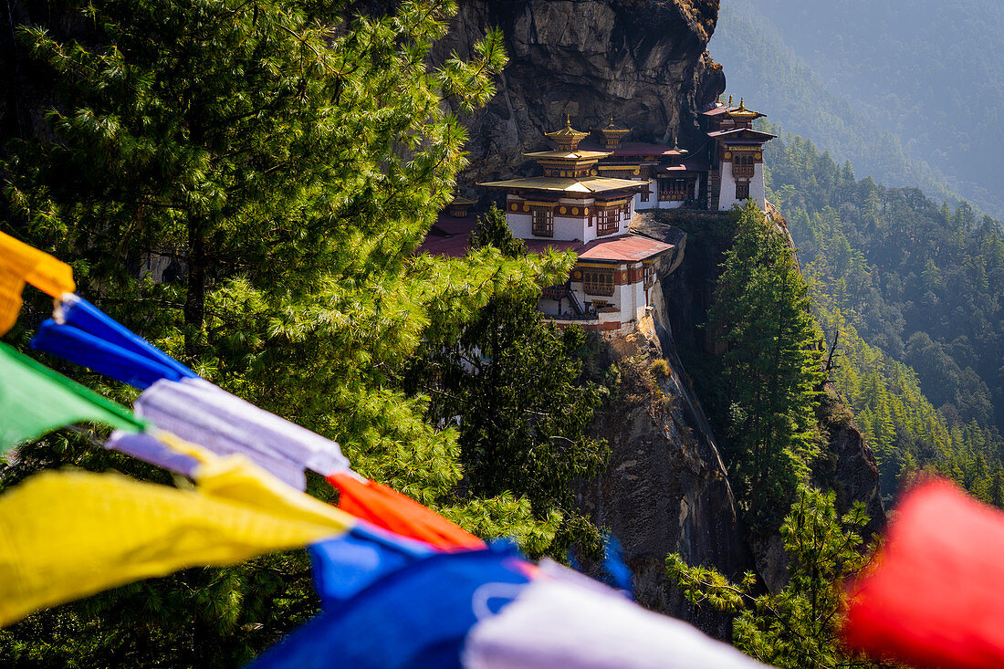Paro Taktsang, Paro, Bhutan, Himalaya, Asien