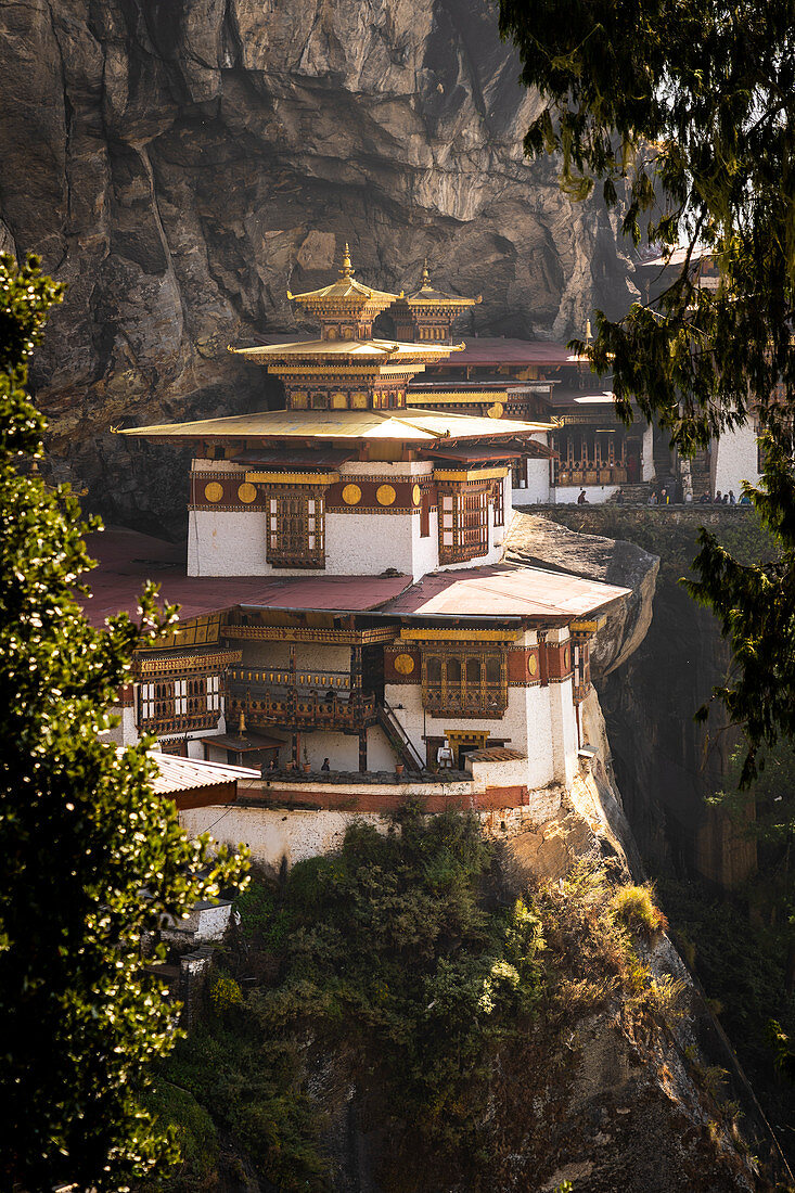 Paro Taktsang also known as the Taktsang Palphug Monastery and the Tiger's Nest. Paro, Bhutan, Himalayan Country, Himalayas, Asia, Asian.