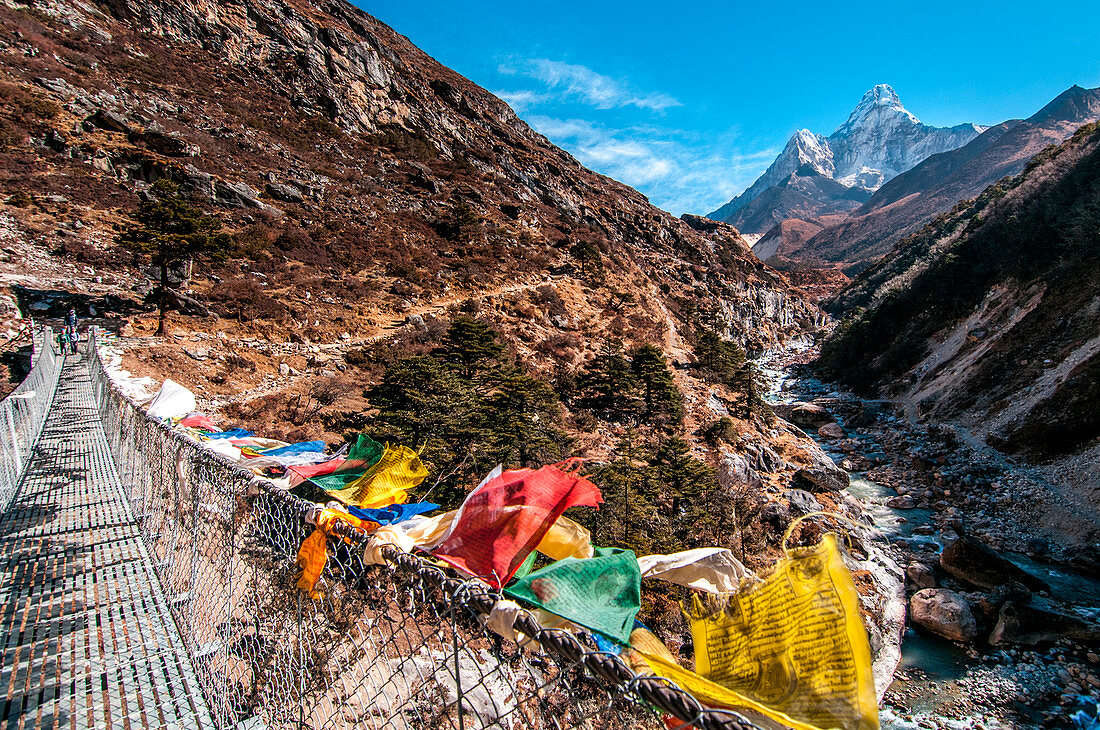 Everest Base Camp Trekking, Sagarmatha Nationalpark, Nepal, Himalaya Region, Nepal, Asien