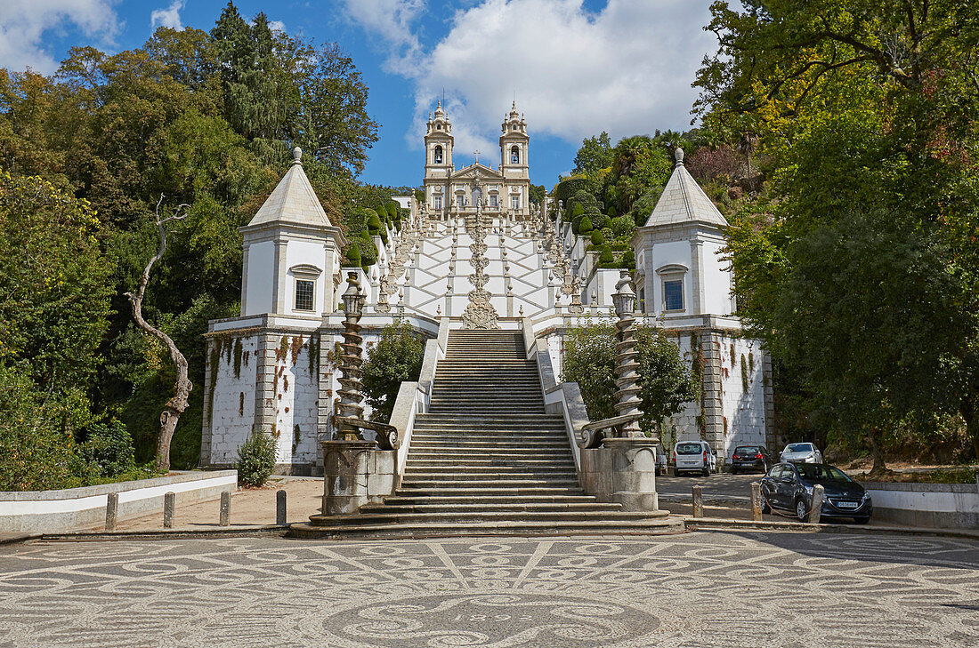 Wallfahrtskirche Treppe ❘ – Bom Jesus und – Bild kaufen … lookphotos 71300113 do