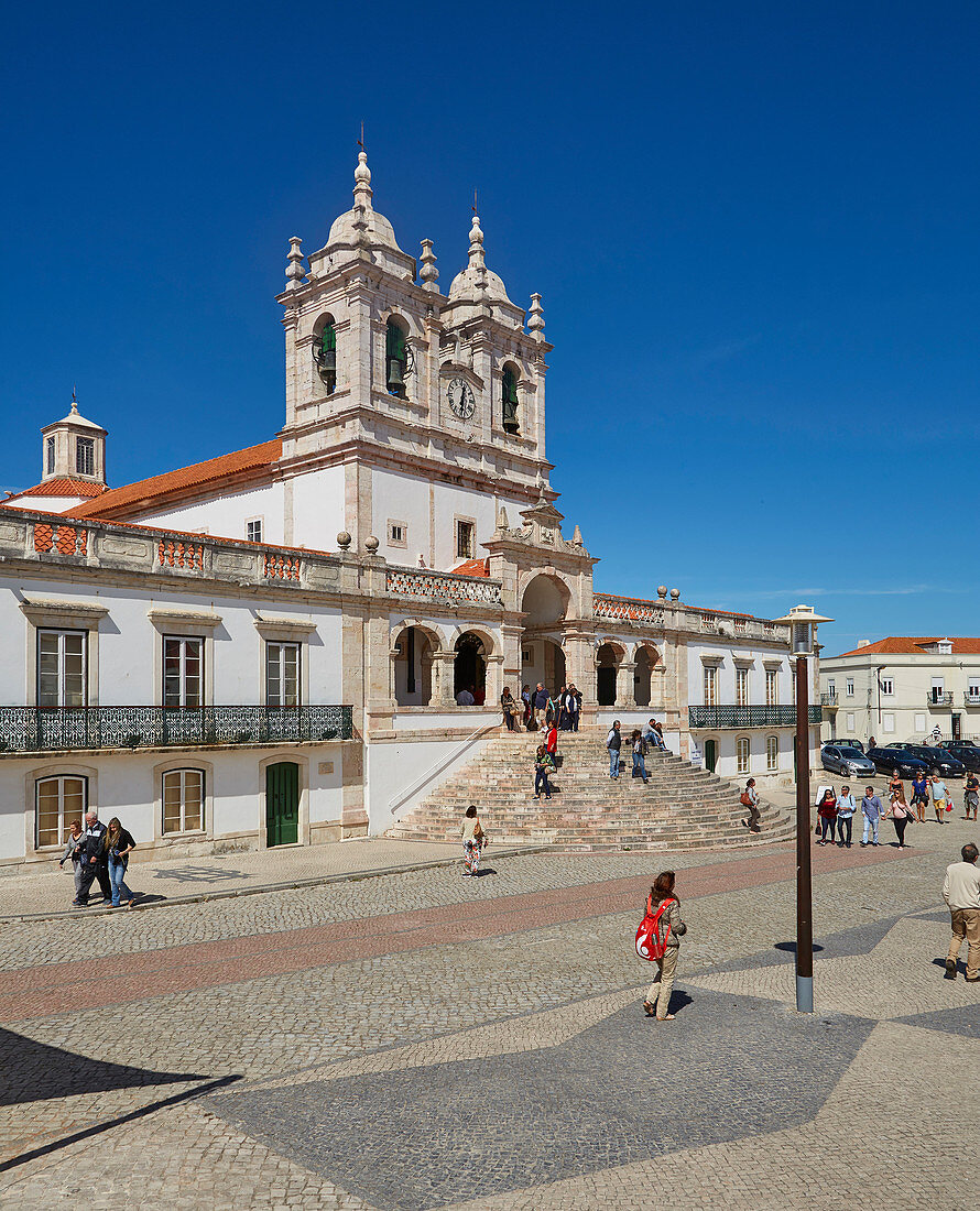 Nossa Senhora da Nazaré at Nazaré (Sítio), District Leiria, Portugal, Europe