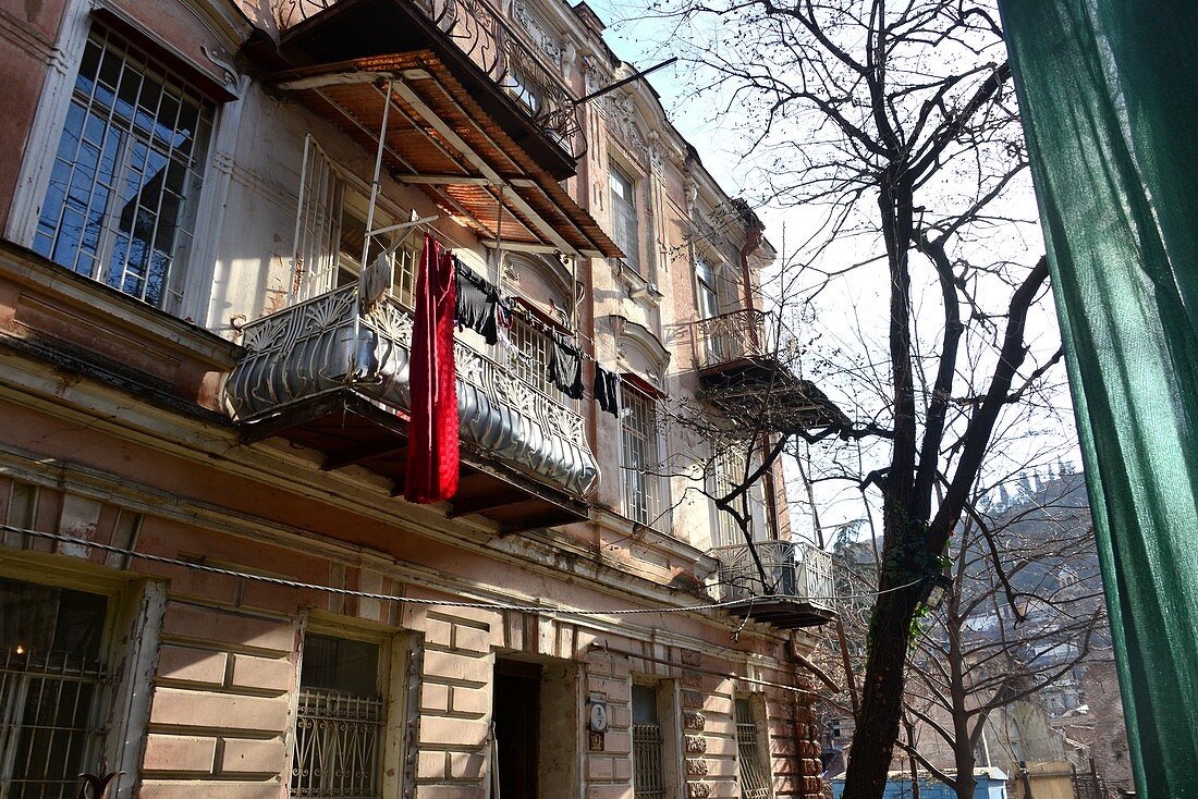 Oldtown under the fort, Tiflis, Georgia