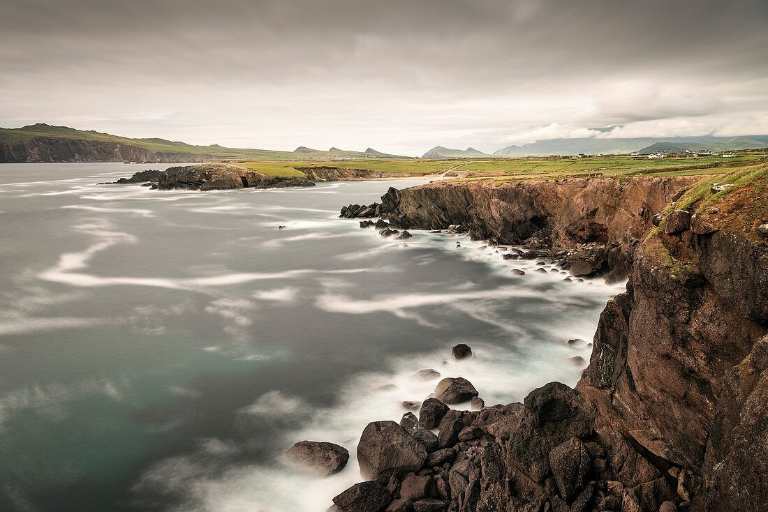 Coastline at Ferriter’s Cove, Dingle Peninsula, Slea Head Drive, County Kerry, Ireland, Wild Atlantic Way, Europe