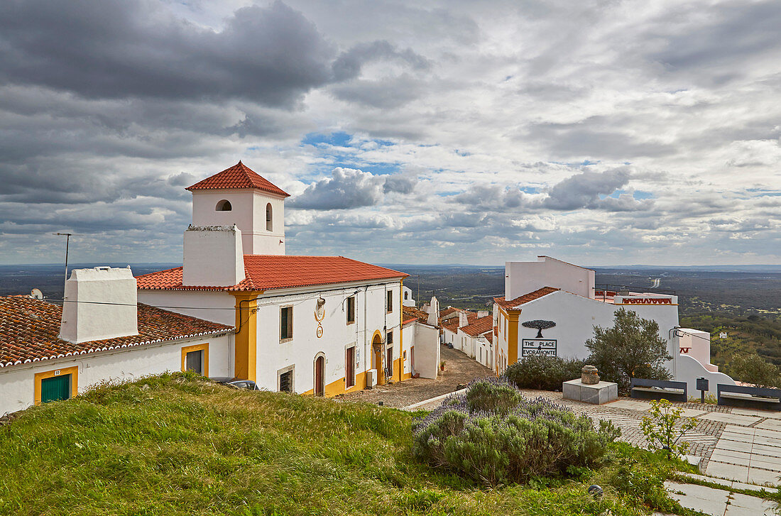 Village of Évoramonte, Évora Monte, District Évora, Region of Alentejo, Portugal, Europe