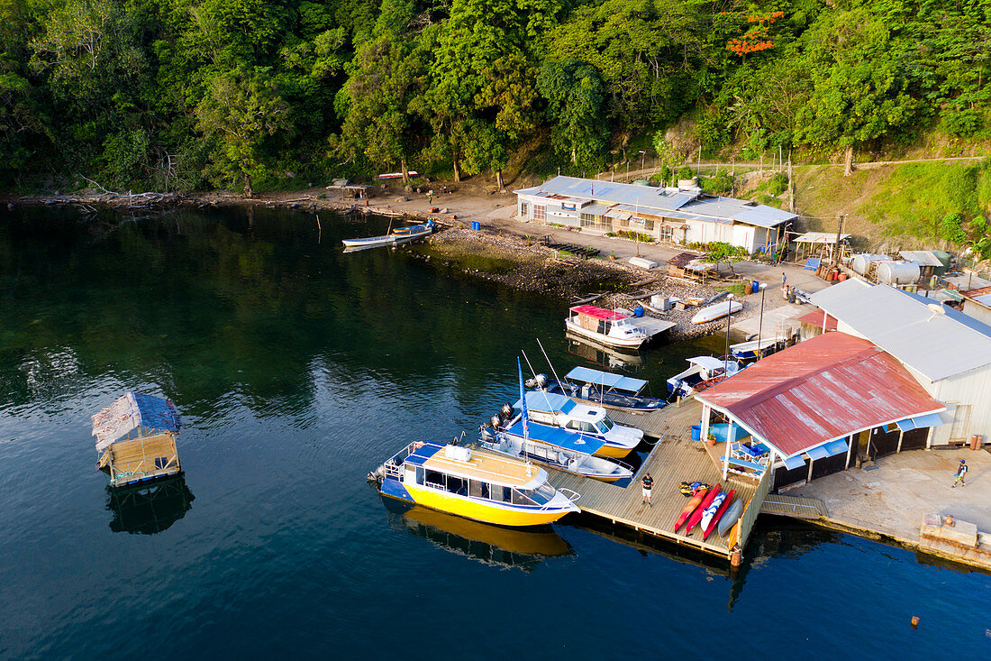 Hafen von Tufi, Cape Nelson, Oro Provinz, Papua Neuguinea