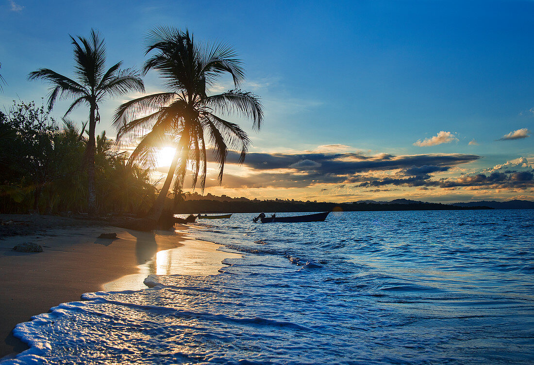 Costa Rica Manzanillo Beach Sunset