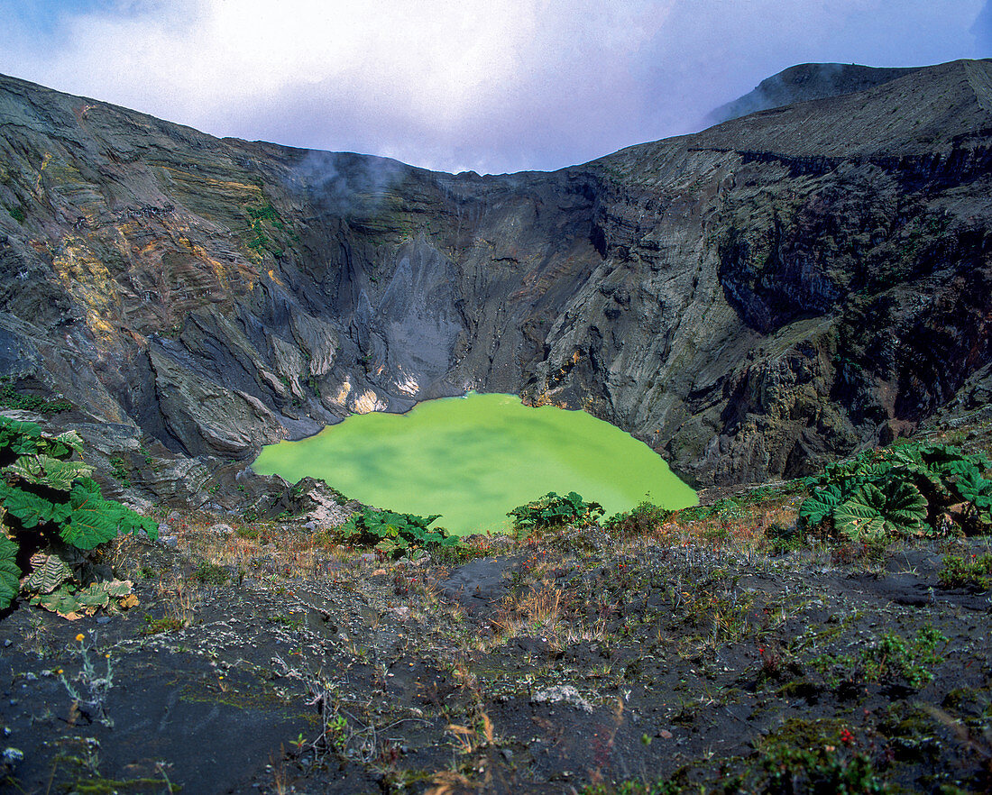 Costa Rica Irazu Vulcano