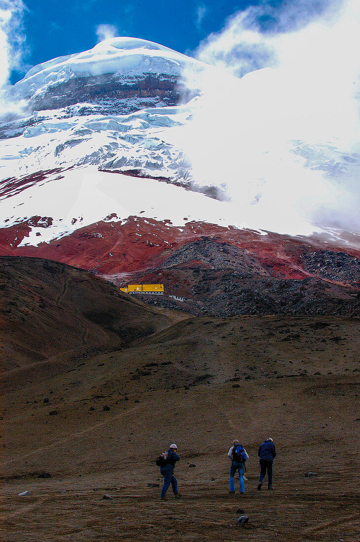 Ecuador slopes CotoPaxi Vulcano