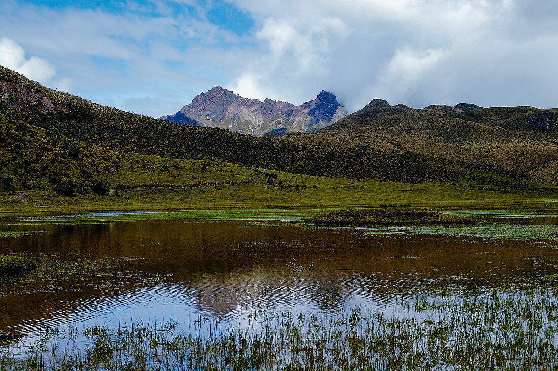 Ecuador highlands around CotoPaxi