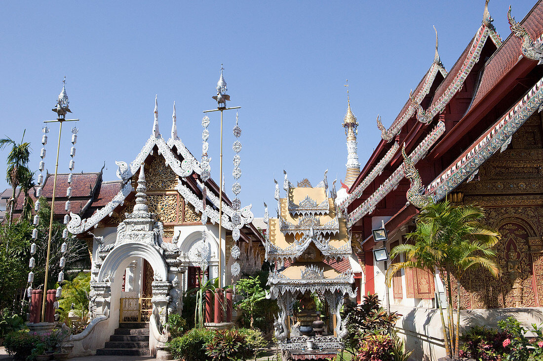 Wat Bopparam Buddhist temple in Chiang Mai, Chiang Mai, Thailand