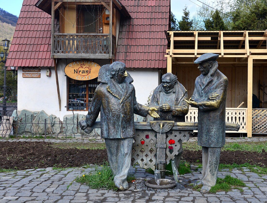 Mimino-Denkmal in Dilidschan, Kaukasus, Nord- Armenien, Asien