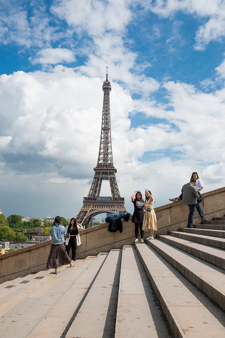 Eiffelturm, Tour Eiffel, Île-de-France, Paris, Frankreich