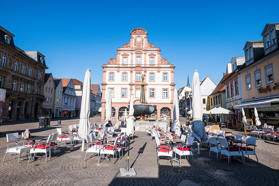 Old town of Speyer, Rhineland-Palatinate, Germany, Europe