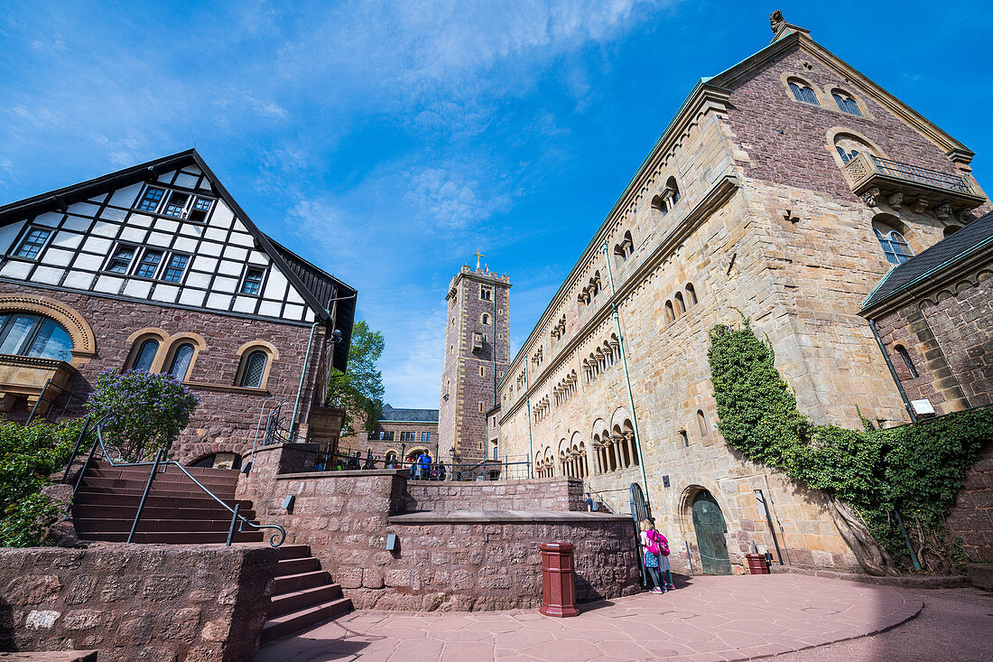 Wartburg Castle, UNESCO World Heritage Site, Thuringia, Germany, Europe