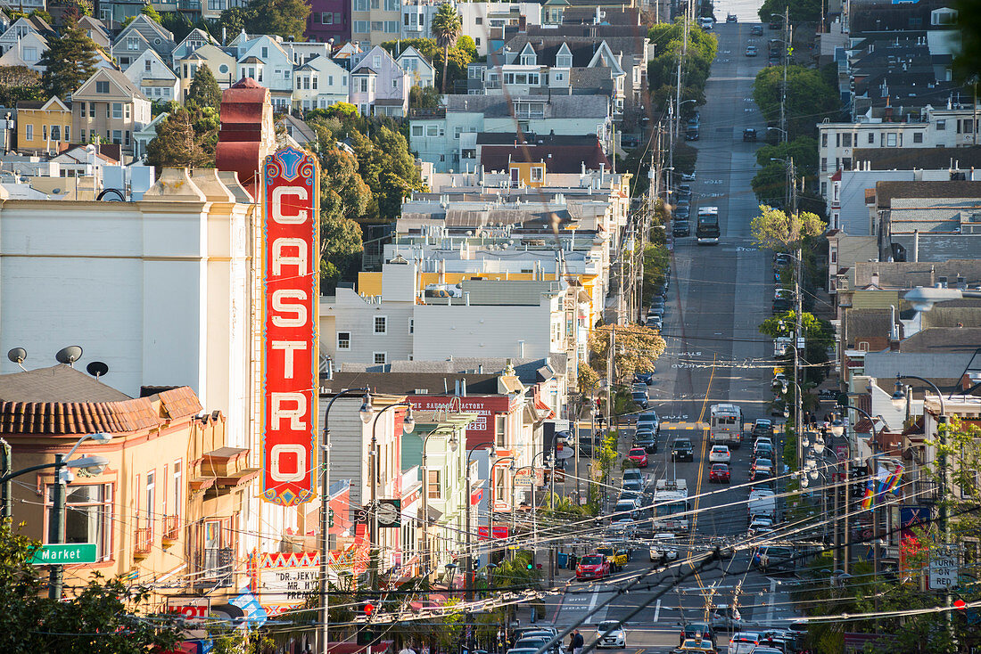 Castro District, San Francisco, Kalifornien, Vereinigte Staaten von Amerika, Nordamerika