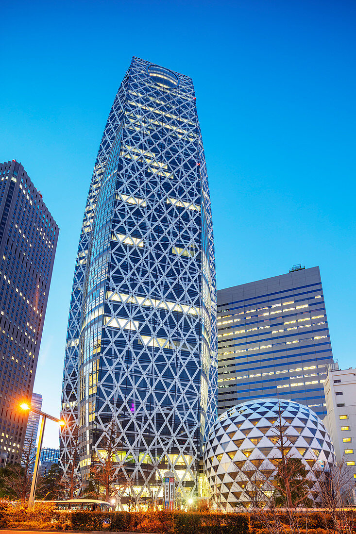 Kokonturm Modus Gakuen, Gebäude der Modehochschule, Shinjuku, Tokyo, Japan, Asien