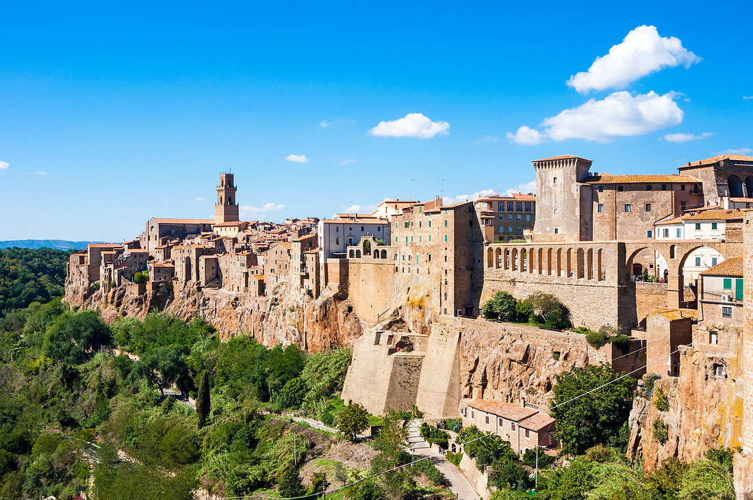 Pitigliano, Grosseto province, Maremma, Tuscany, Italy, Europe