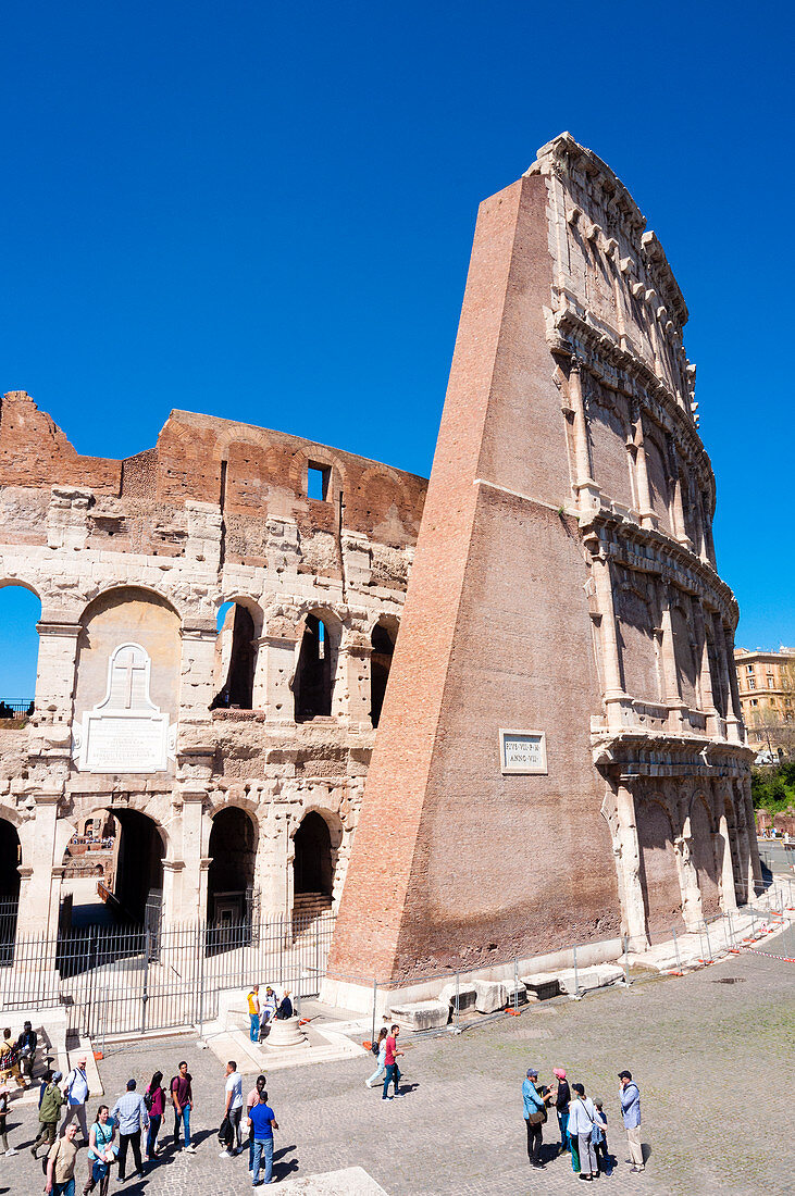 Colosseum (Flavian Amphitheatre), UNESCO-Welterbestätte, Rom, Latium, Italien, Europa